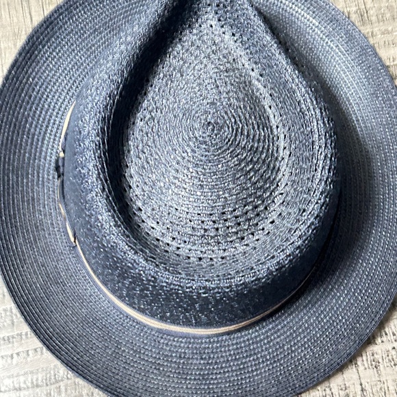 Stetson Nantucket Blue Straw Hat - Picture 6 of 11